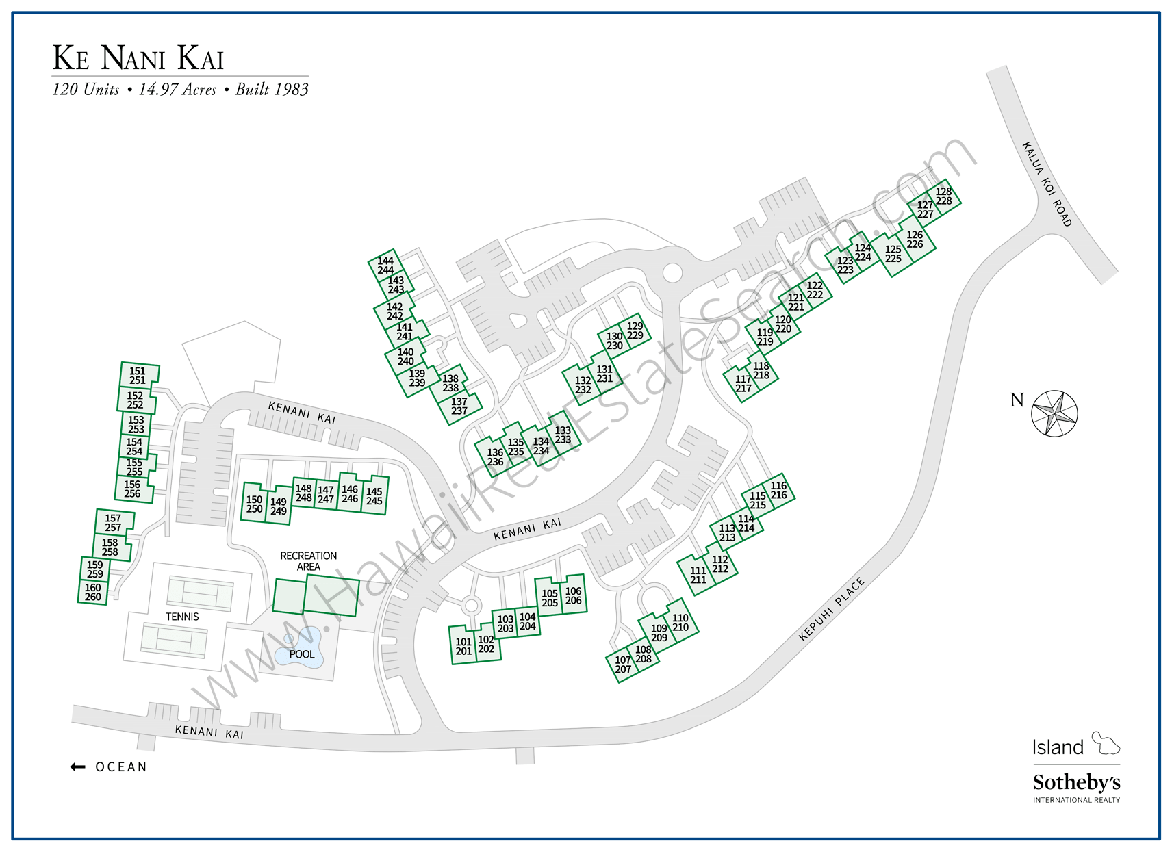Ke Nani Kai Property Map